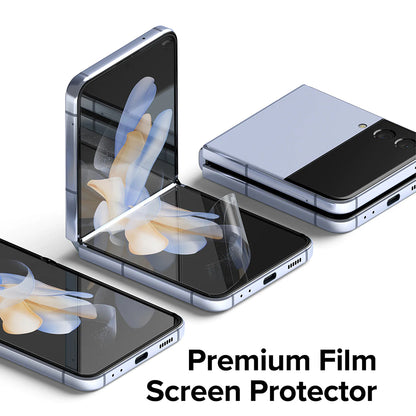 Folie pentru Samsung Galaxy Z Flip4 (set 2) - Ringke Dual Easy Full - Clear