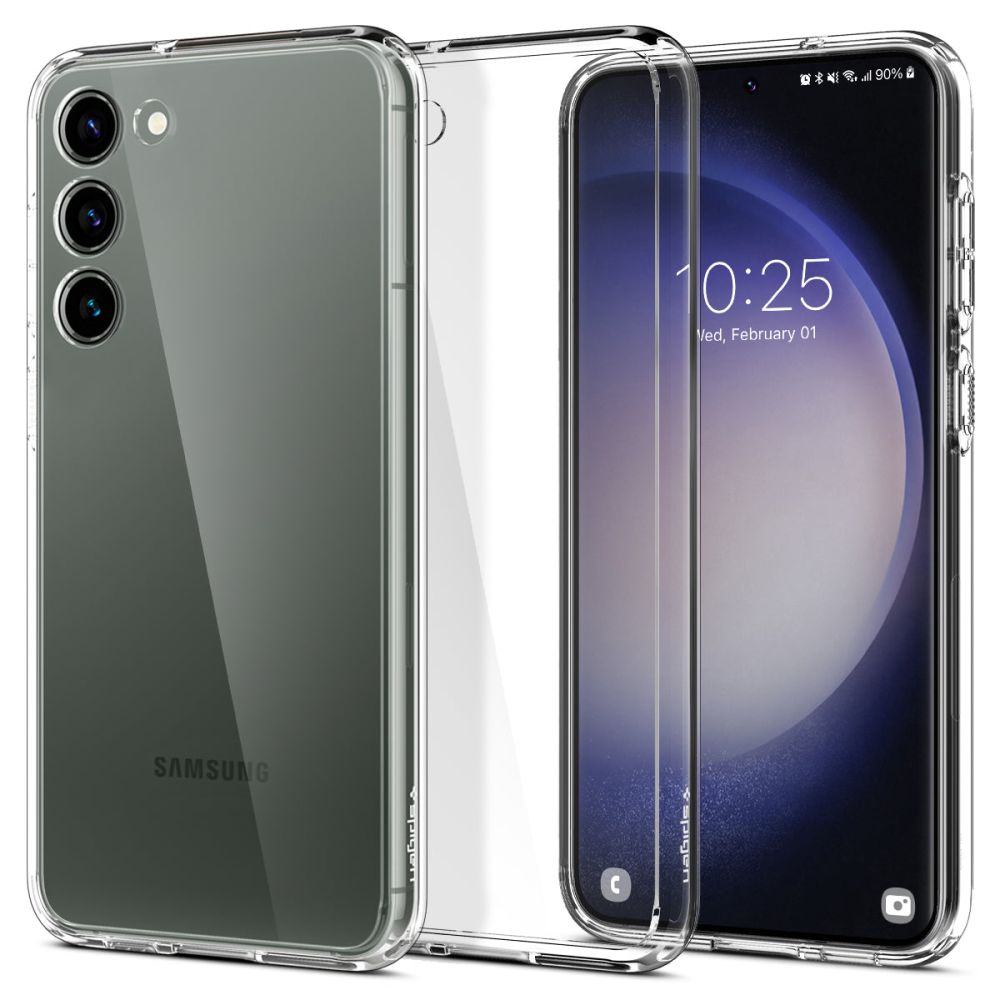 Husa pentru Samsung Galaxy S23 Plus - Spigen Ultra Hybrid - Clear