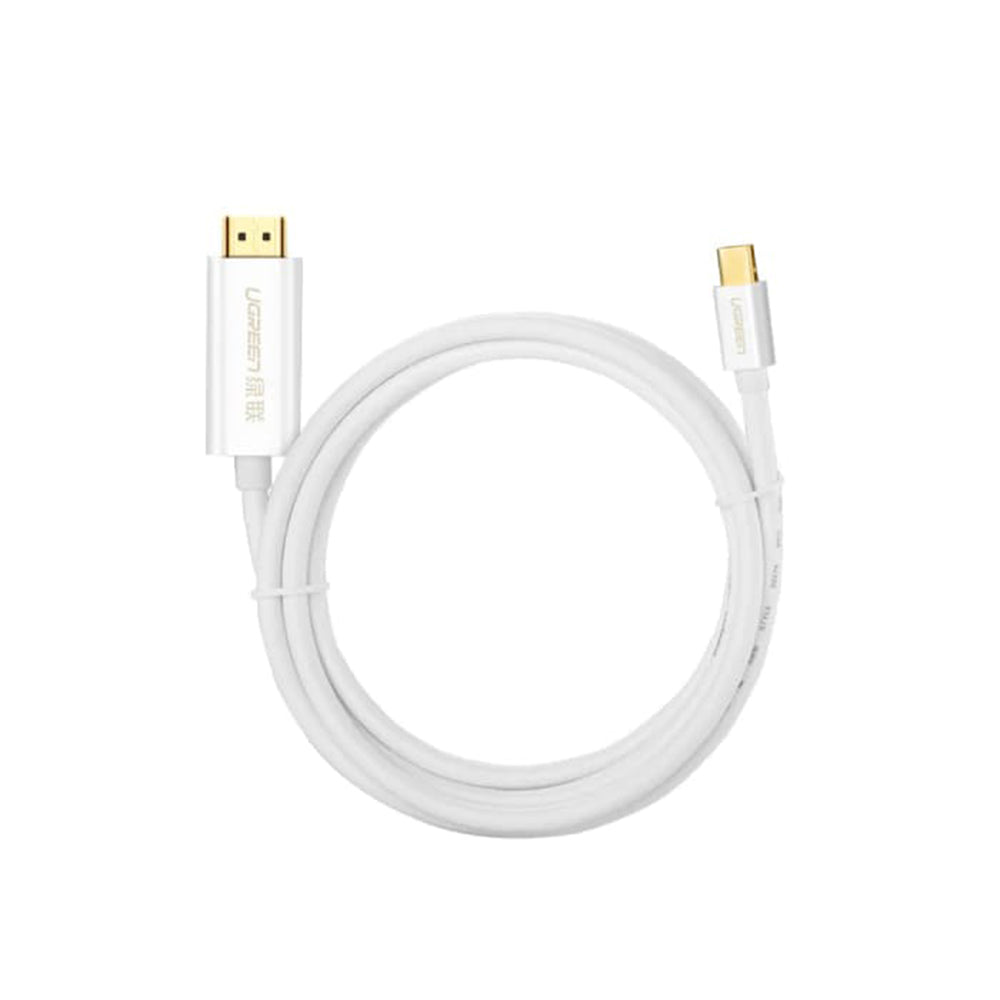 Cablu Video USB-C la HDMI, 1.5m, 4K@30Hz - Ugreen (30841) - White