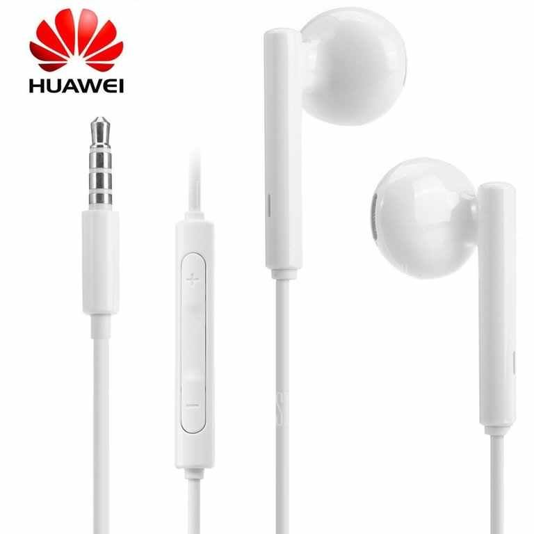 Casti Audio Jack Cu Microfon - Huawei (AM115) - White (Bulk Packing)
