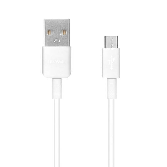 Cablu de Date USB la Micro-USB, 2A, 1m - Huawei (C02450768A) - White (Bulk Packing)