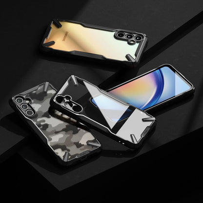 Husa pentru Samsung Galaxy A34 5G - Ringke Fusion X - Black