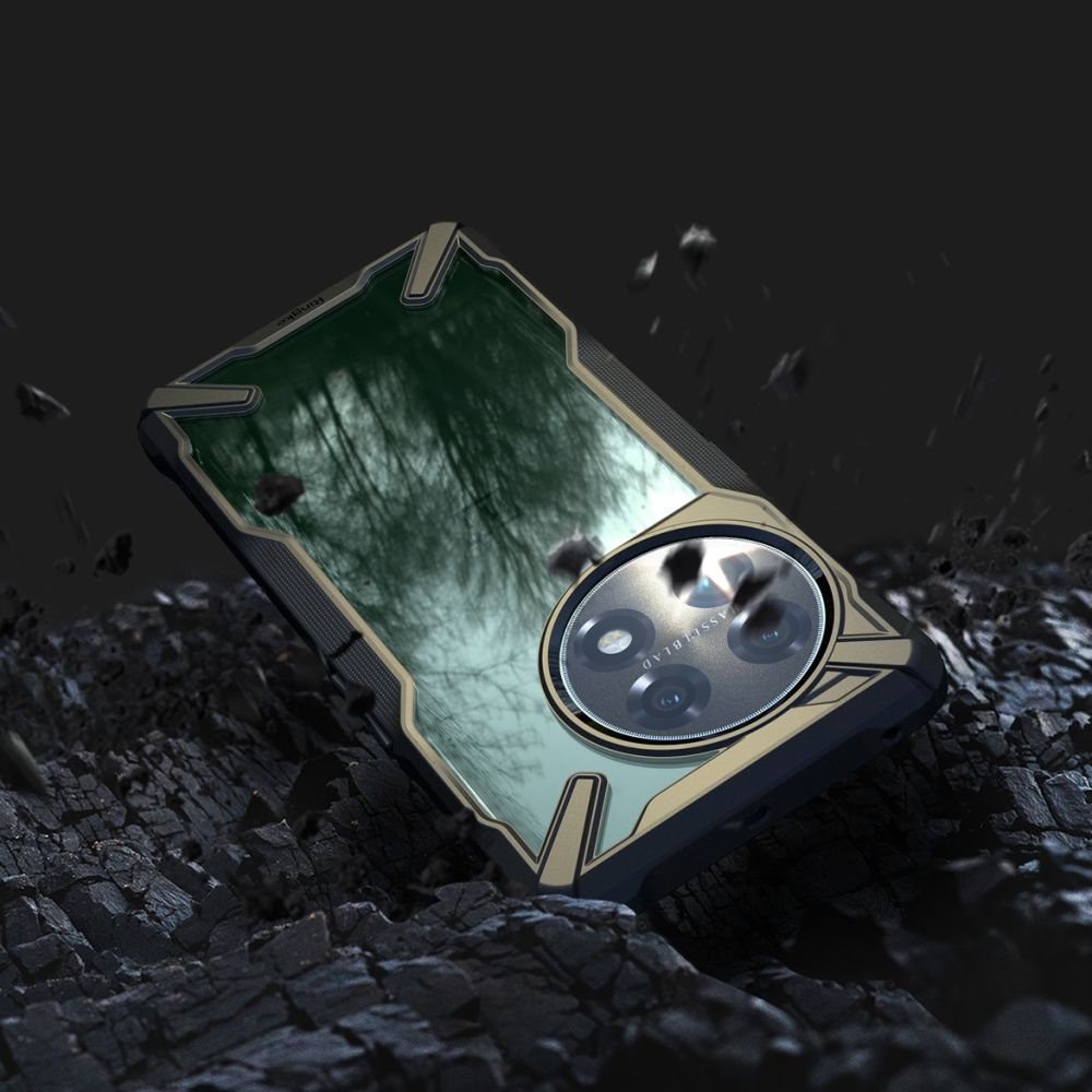 Husa pentru OnePlus 11 - Ringke Fusion X - Black