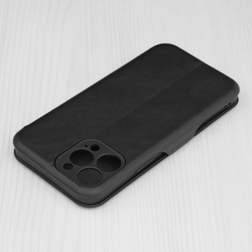 Husa pentru iPhone 13 Pro Max Techsuit Safe Wallet Plus, Black