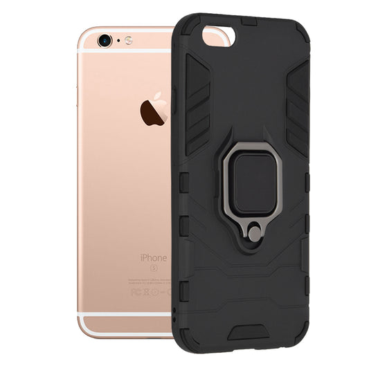 Husa pentru iPhone 6 / 6S - Techsuit Silicone Shield - Black
