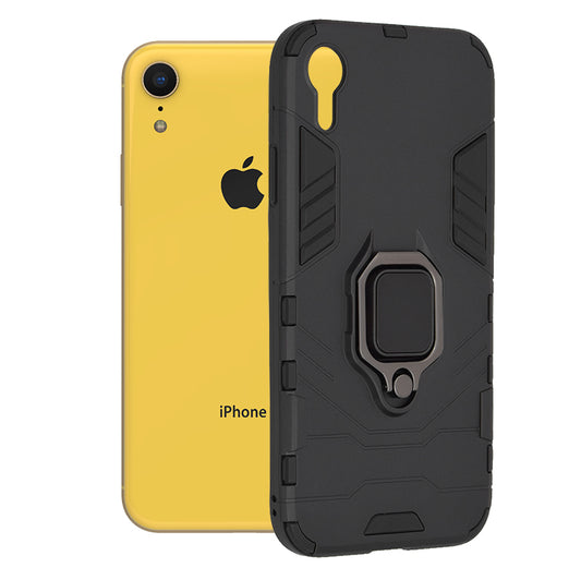 Husa pentru iPhone XR - Techsuit Silicone Shield - Black