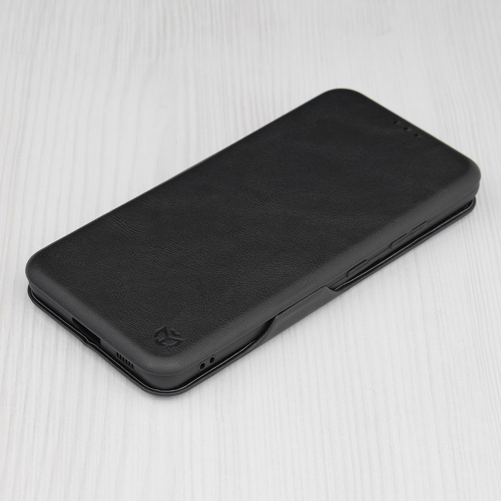 Husa pentru Samsung Galaxy S21 Ultra 5G Techsuit Safe Wallet Plus, Black