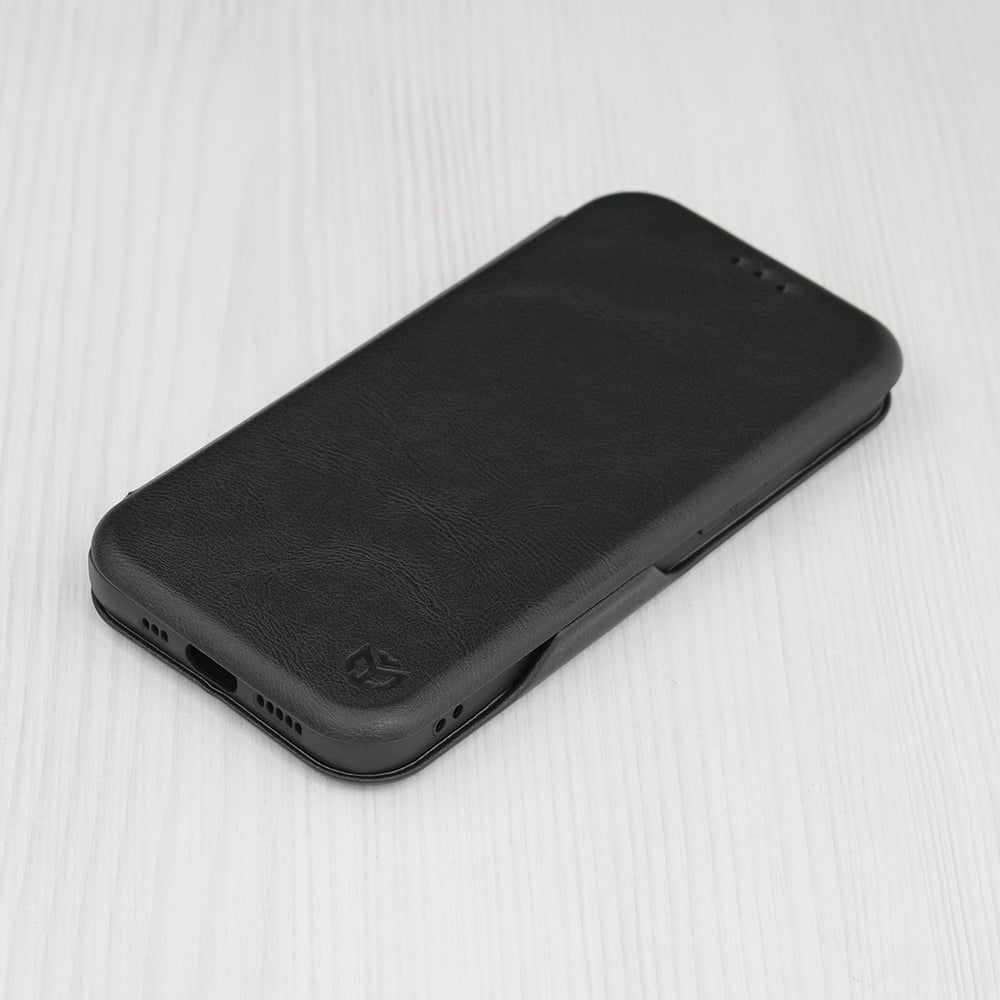 Husa pentru iPhone 13 Techsuit Safe Wallet Plus, Black