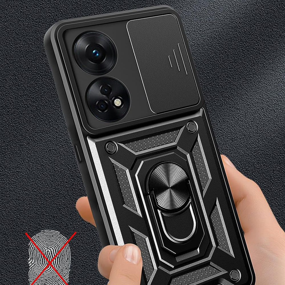 Husa pentru Oppo A98 5G - Techsuit CamShield Series - Black
