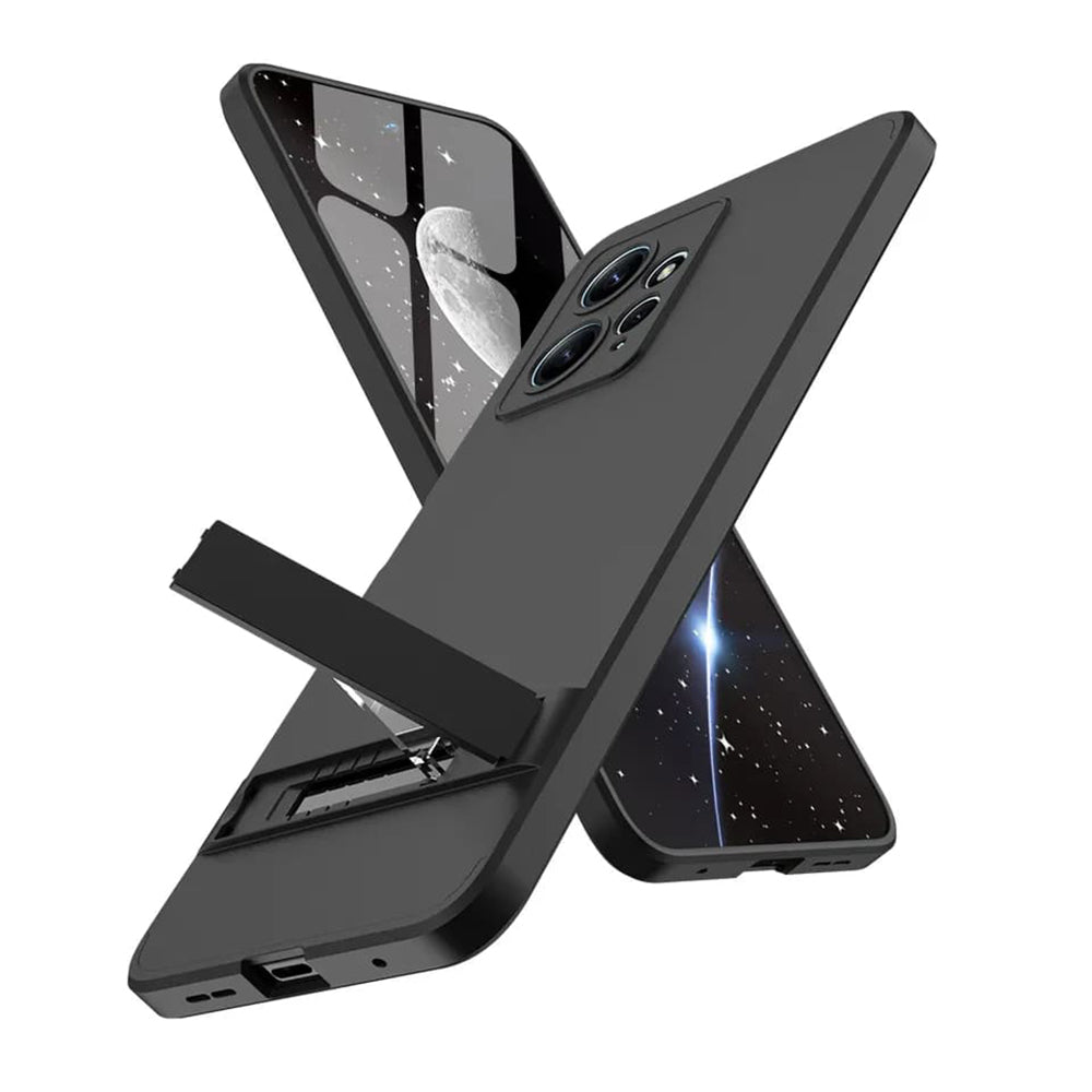 Husa pentru Xiaomi Redmi Note 12 4G + Folie - GKK 360 - Black