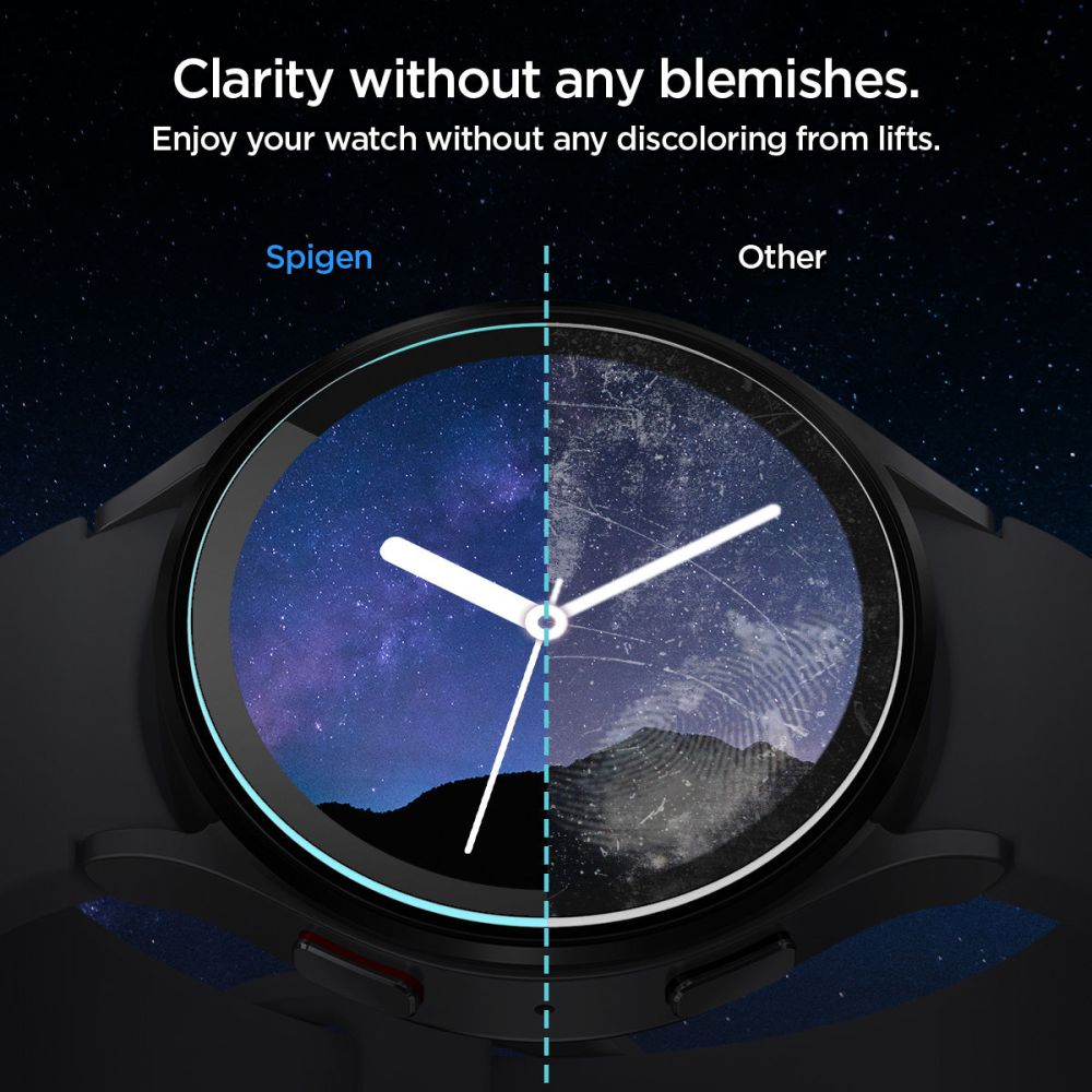 Folie pentru Samsung Galaxy Watch6 40mm (set 2) - Spigen Glas.TR EZ FIT - Clear