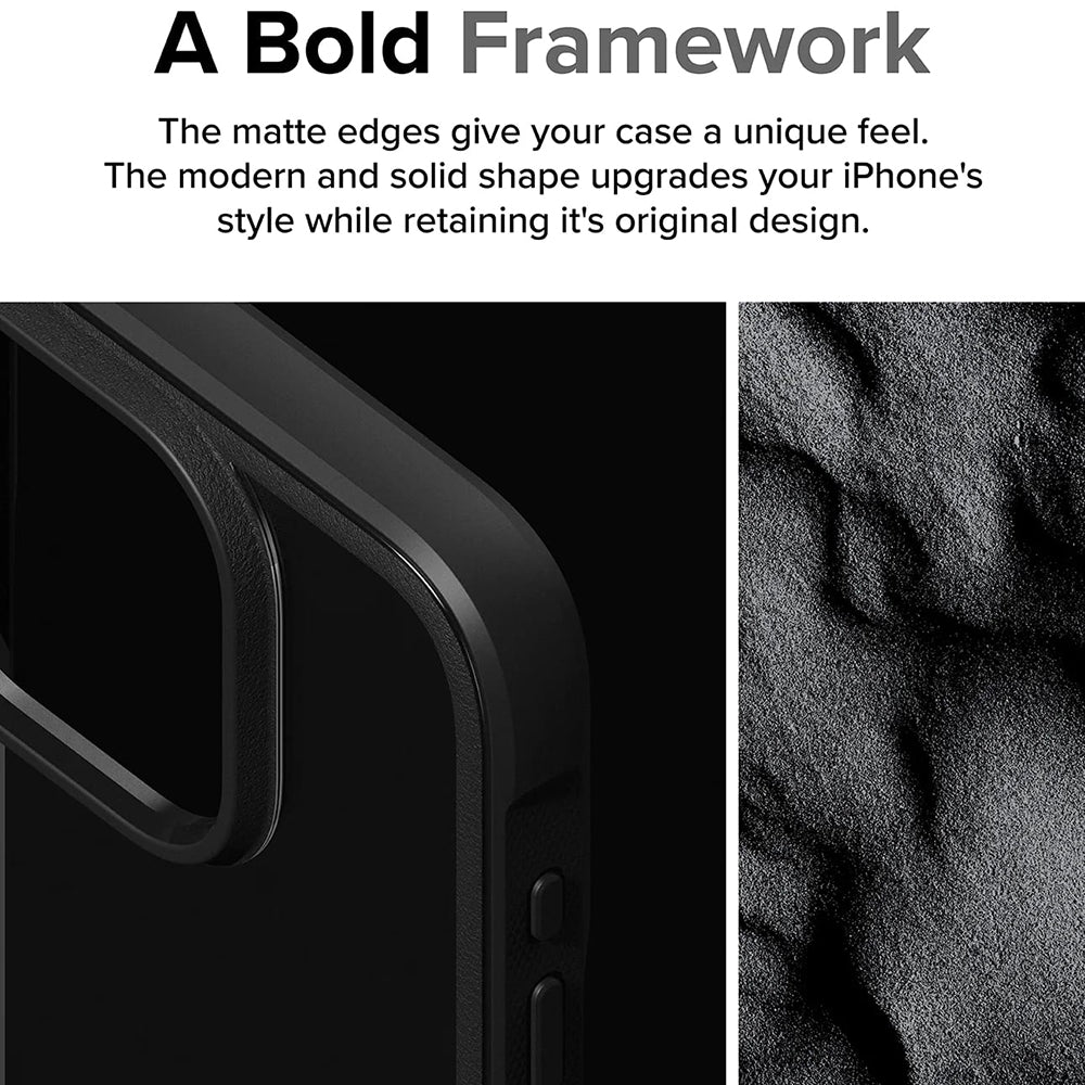 Husa pentru iPhone 15 Pro - Ringke Fusion Bold - Black