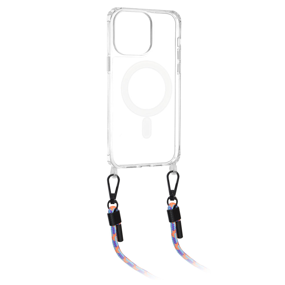 Husa pentru iPhone 14 Pro - Techsuit Acrylic MagSafe Crossbody - Colorful