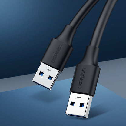 Ugreen cable USB 2.0 cable (male) - USB 2.0 (male) 2 m black (US128 10311)