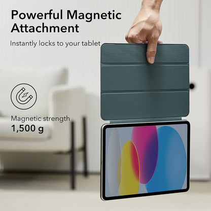Husa pentru iPad 10 (2022) 10.9 - ESR Rebound Magnetic - Forest Green