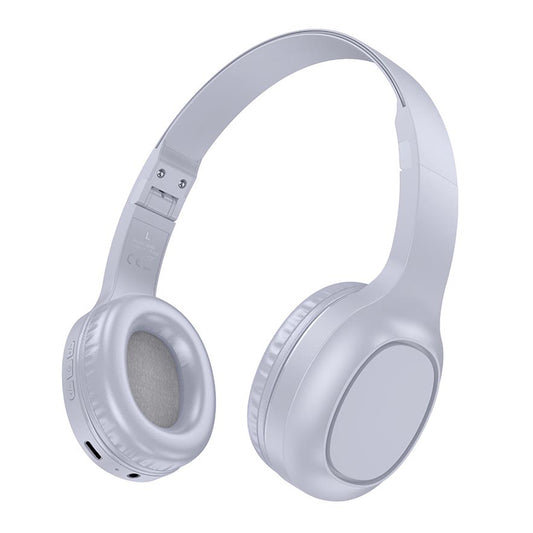 Casti Bluetooth Wireless - Hoco Charm (W46) - Light Blue Gray