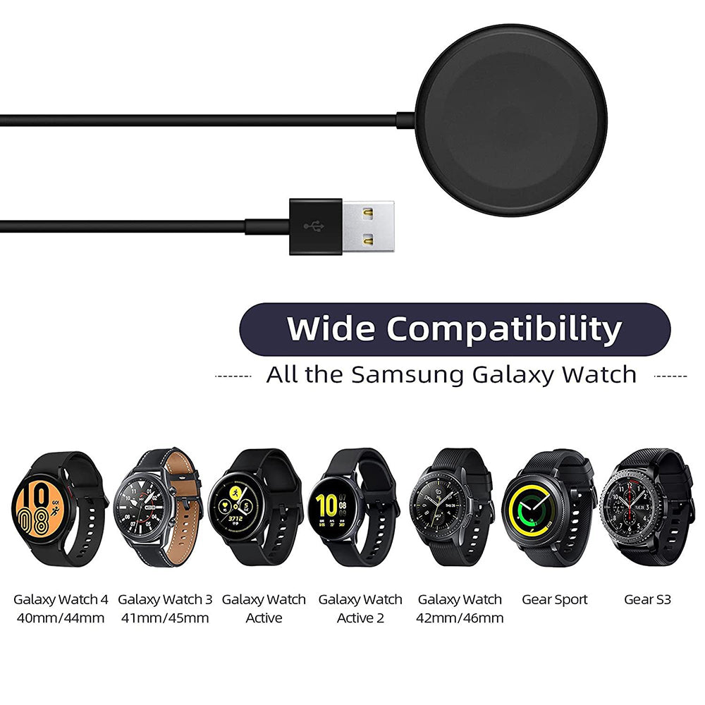 Incarcator pentru Samsung Watch, USB, 2.5W, Carcasa PC - Techsuit (TSC11) - Black