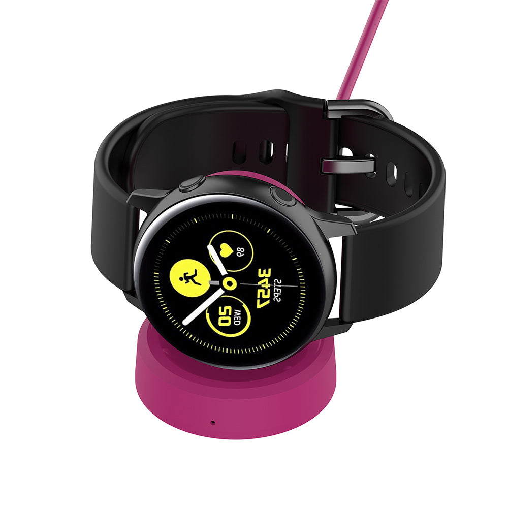Incarcator Vertical Wireless pentru Samsung Watch, Type-C, 2.5W - Techsuit (TSC3) - Black