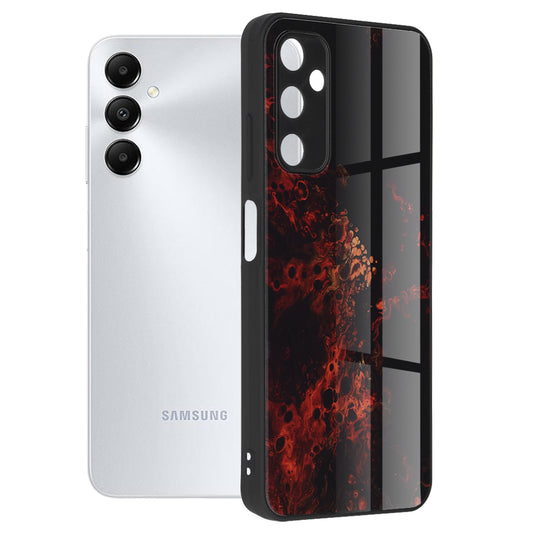 Husa pentru Samsung Galaxy A05s - Techsuit Glaze Series - Red Nebula