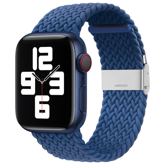Curea pentru Apple Watch 1/2/3/4/5/6/7/8/9/SE/SE 2/Ultra/Ultra 2 (42/44/45/49mm) - Techsuit Watchband (W032) - Atlantic Blue