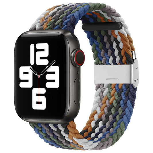Curea pentru Apple Watch 1/2/3/4/5/6/7/8/9/SE/SE 2 (38/40/41mm) - Techsuit Watchband (W032) - Cowboy Green