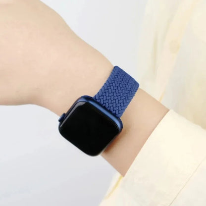 Curea pentru Apple Watch 1/2/3/4/5/6/7/8/9/SE/SE 2 (38/40/41mm) - Techsuit Watchband (W032) - Heartbeat Purple