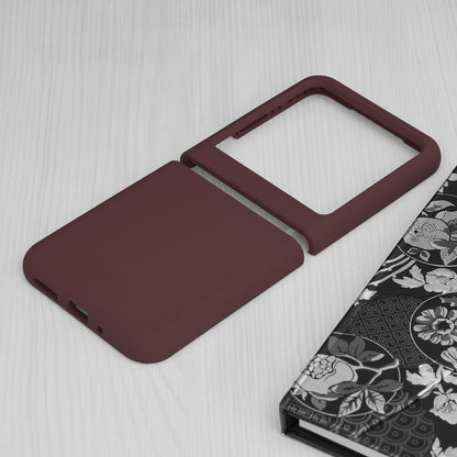 Husa pentru Oppo Find N3 Flip - Techsuit Soft Edge Silicone - Plum Violet