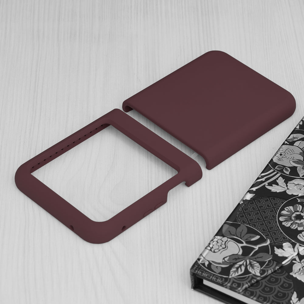 Husa pentru Oppo Find N3 Flip - Techsuit Soft Edge Silicone - Plum Violet