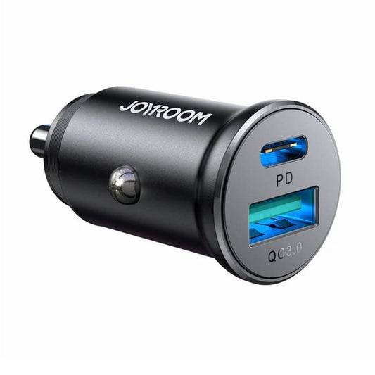 Incarcator Auto USB, Type-C, Fast Charging, 30W - JoyRoom (JR-CCN05) - Black