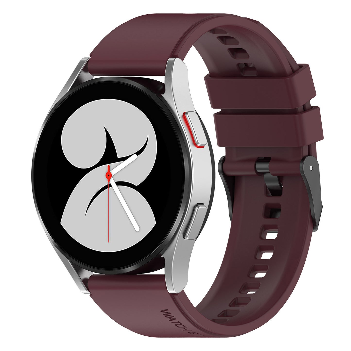 Curea pentru Huawei Watch GT 2 (46mm)/GT 2 Pro/GT 3 Pro (46mm)/Ultimate, Xiaomi Watch S1 - Techsuit Watchband 22mm (W026) - Burgundy