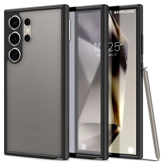 Husa pentru Samsung Galaxy S24 Ultra - Spigen Ultra Hybrid - Frost Black
