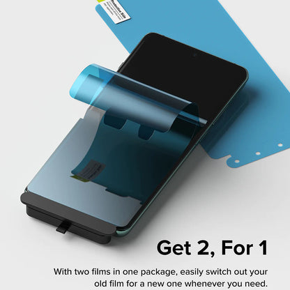 Folie pentru OnePlus 12 (set 2) - Ringke Dual Easy Full - Clear