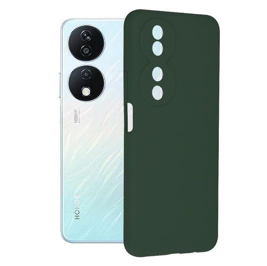 Husa pentru Honor X7b / X7b 5G / 90 Smart - Techsuit Soft Edge Silicone - Dark Green