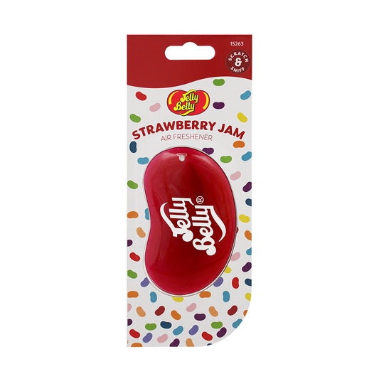 Odorizant Solid pentru Masina - Jelly Belly - Strawberry Jam