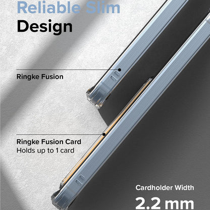 Husa pentru Samsung Galaxy A55 5G - Ringke Fusion Card - Clear