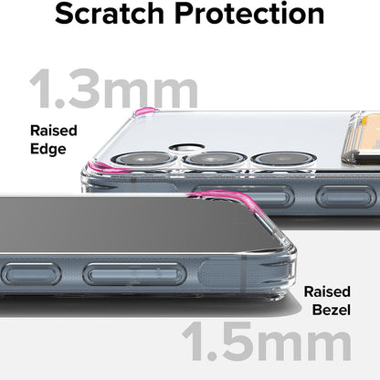 Husa pentru Samsung Galaxy A55 5G - Ringke Fusion Card - Clear