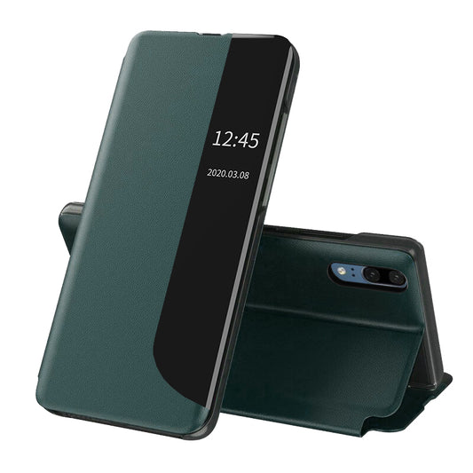 Husa pentru Huawei P20 - Techsuit eFold Series - Dark Green