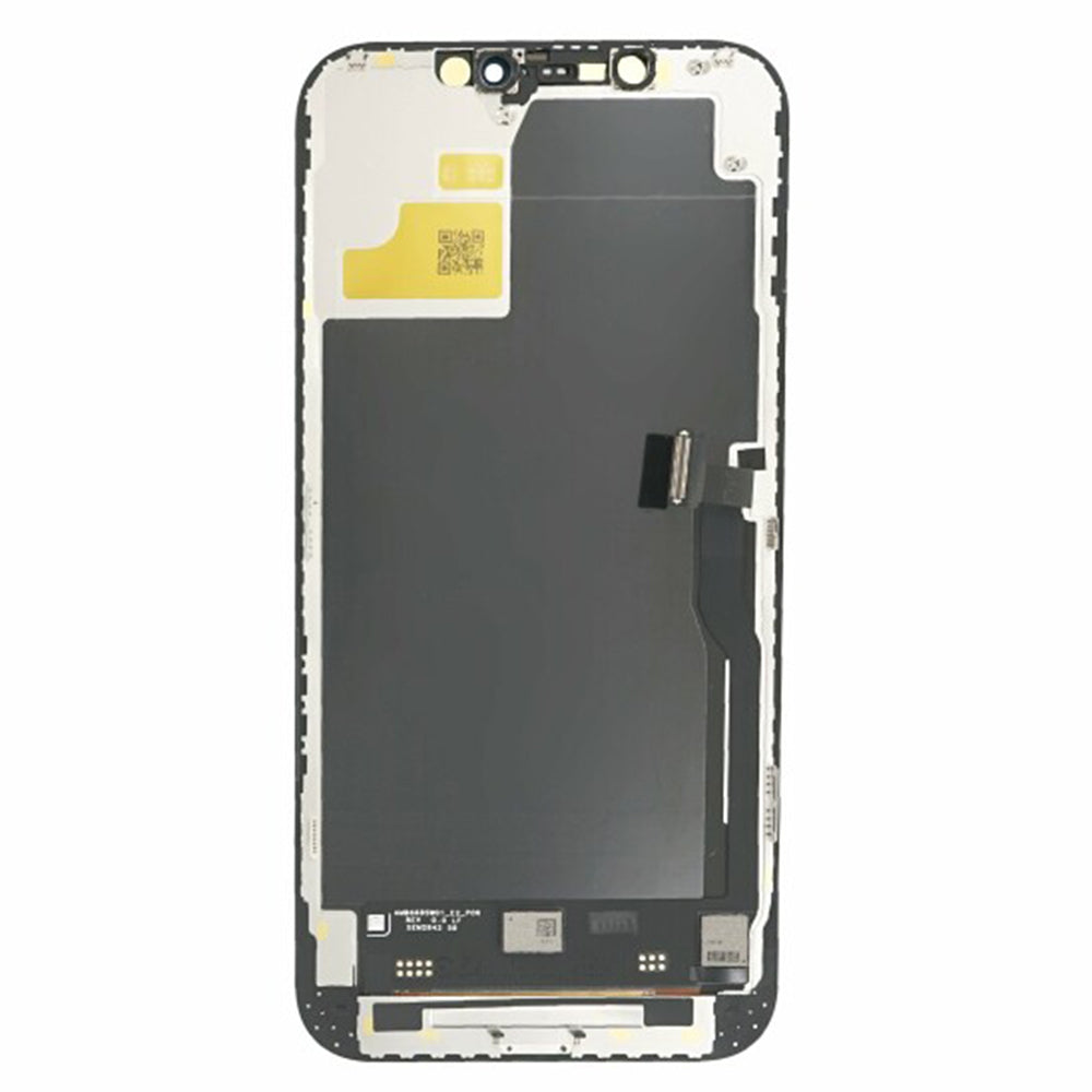 Ecran Hard OLED cu Touchscreen si Rama Compatibil cu iPhone 12 Pro Max - OEM (16722) - Black
