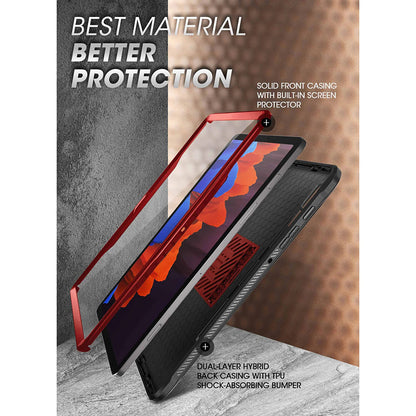 Husa pentru Samsung Galaxy Tab S8 Ultra - Supcase Unicorn Beetle Pro - Metallic Red