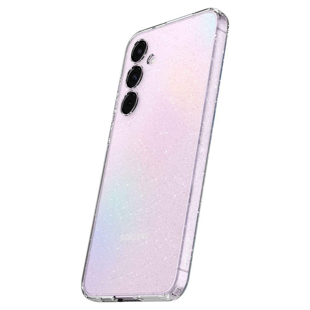 Huse pentru Samsung Galaxy A55 5G - Spigen Liquid Crystal Glitter - Crystal Quartz
