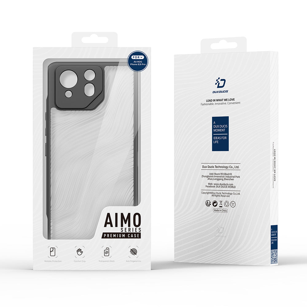 Husa pentru Asus ROG Phone 8 / 8 Pro - Dux Ducis Aimo Series - Black