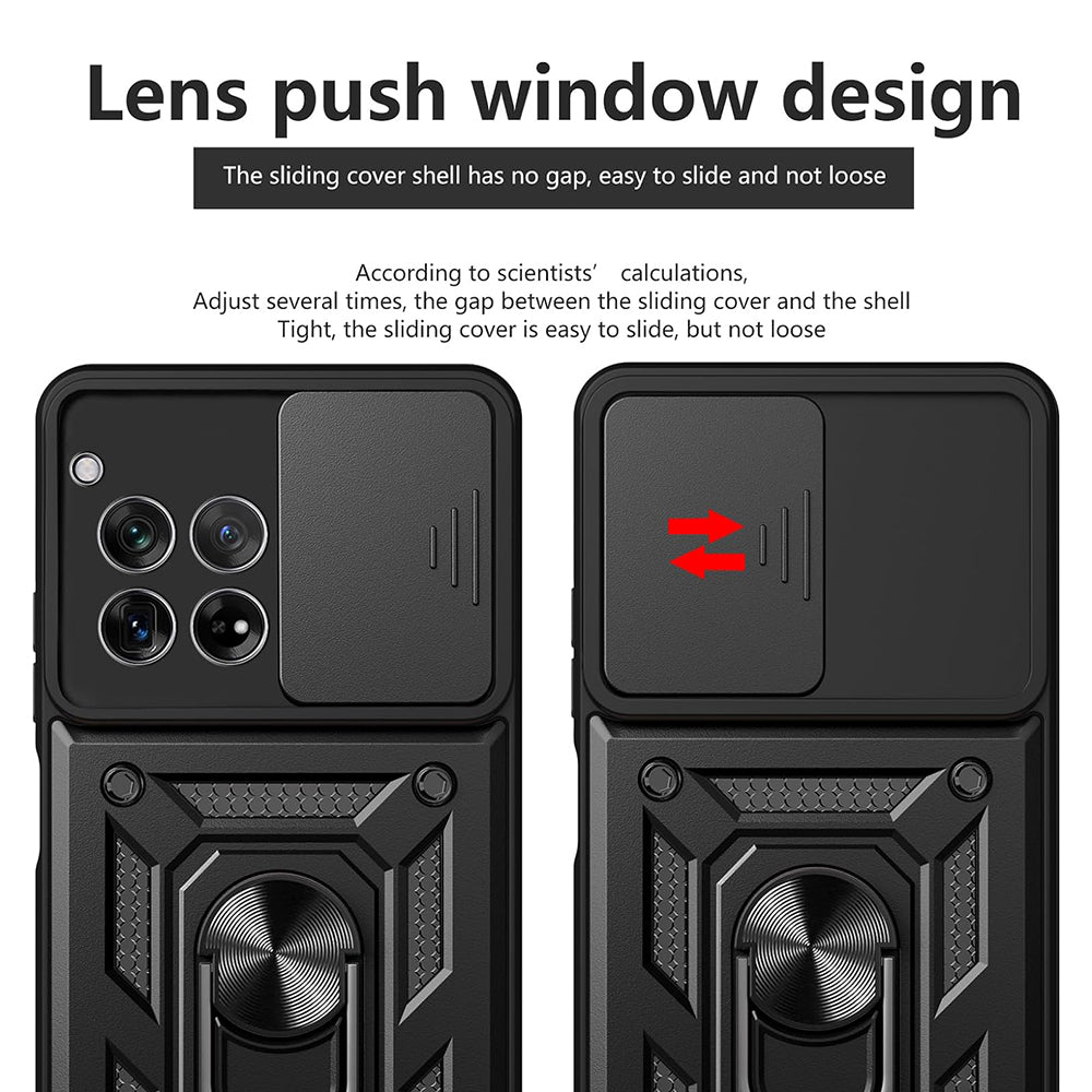 Husa pentru OnePlus 12R - Techsuit CamShield Series - Black
