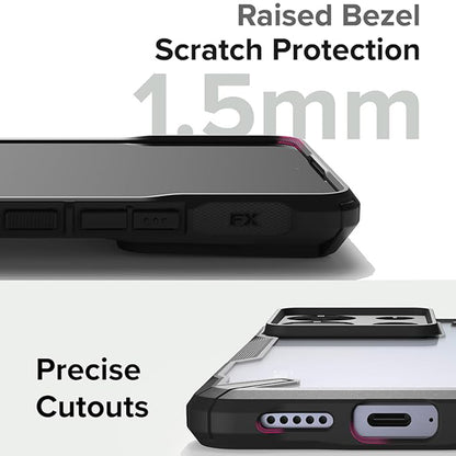 Husa pentru Redmi Note 13 Pro 5G / Poco X6 - Ringke Fusion X - Black