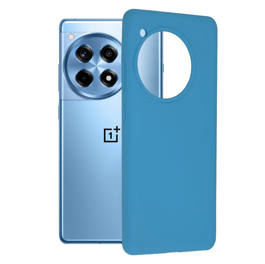 Husa pentru OnePlus 12R - Techsuit Soft Edge Silicone - Denim Blue