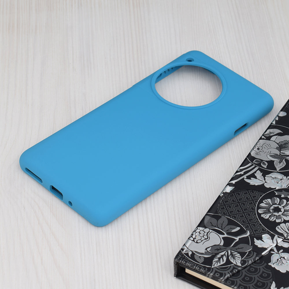 Husa pentru OnePlus 12R - Techsuit Soft Edge Silicone - Denim Blue