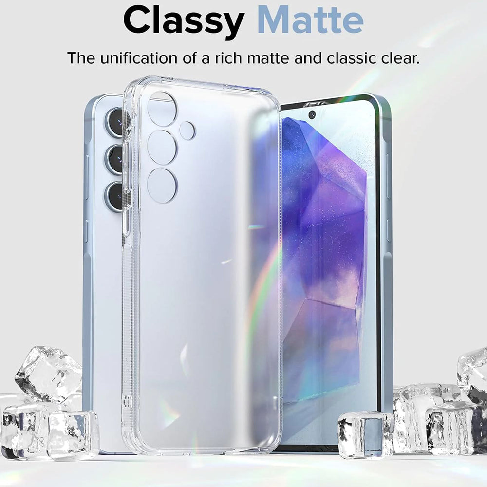 Husa pentru Samsung Galaxy A55 5G - Ringke Fusion - Matte Clear