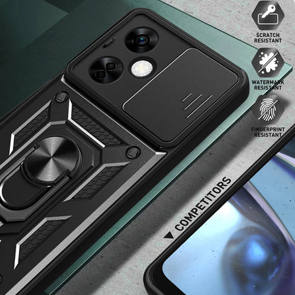 Husa pentru Huawei nova Y72 - Techsuit CamShield Series - Black