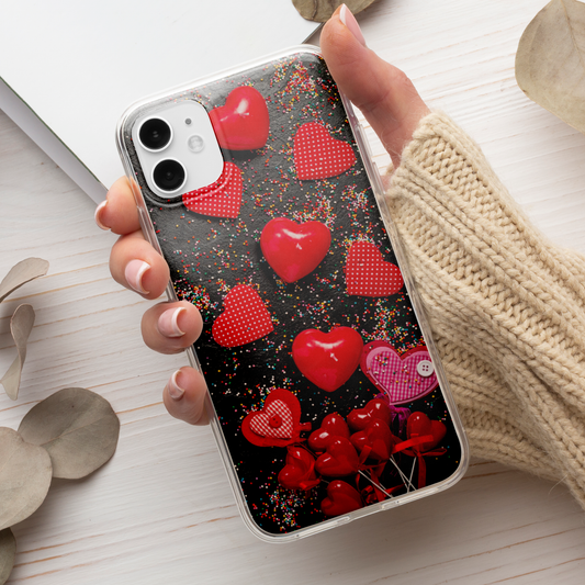 Husa Valentines Day Candy Hearts - Samsung Seria J