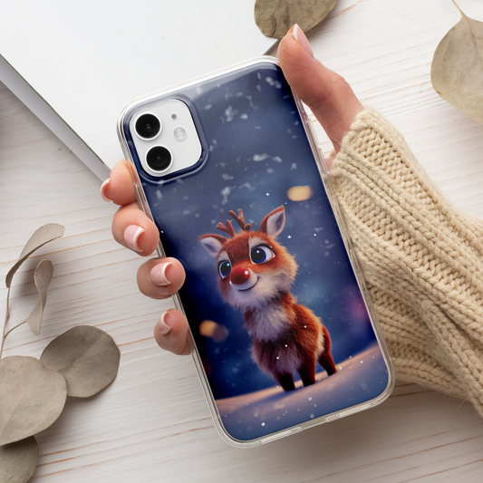 Husa Craciun Baby Rudolph - Apple iPhone