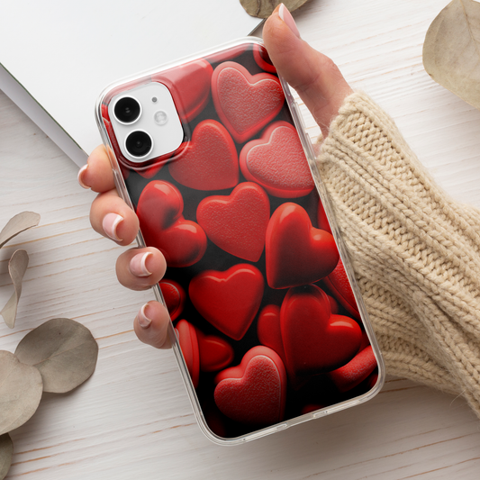 Husa Valentines Day Sugar Hearts - Huawei 2015, 2016, 2017